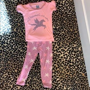 Kickee Pants Pegasus Print Pajamas
